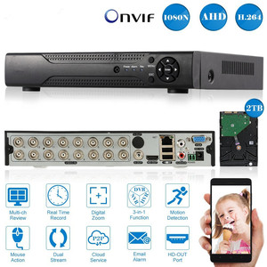 Sistema di Sicurezza domestica CCTV 16ch Completo Esterno Impermeabile Macchina Fotografica AHD DVR Kit - Product Image 4