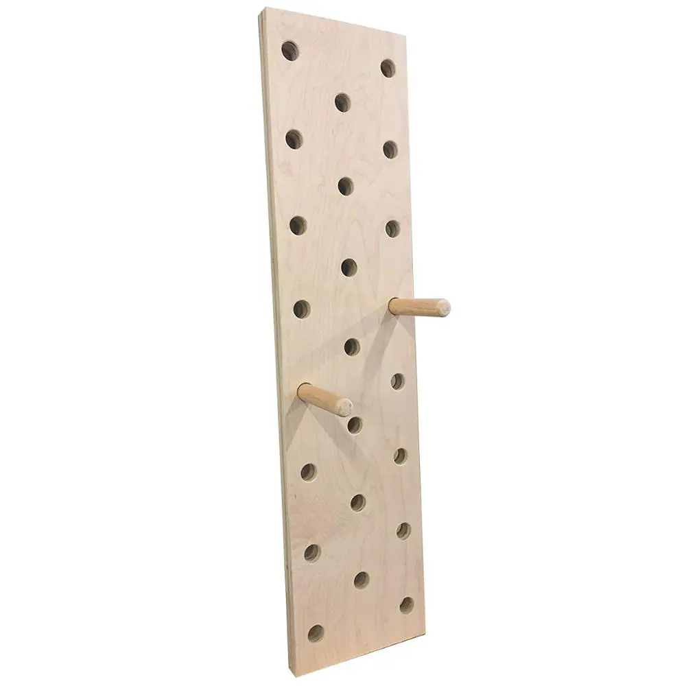 Premium Wooden Climbing Pegboard Jogos para Parkour e Indoor Sports Training