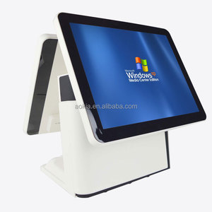 AK-915TD Double Touch Screen POS System Restaurant POS with <strong>Management</strong> <strong>Software</strong> in Multi-language - Product Image 2