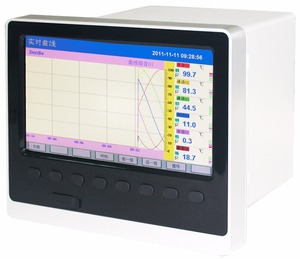 48 Channels Colorful Display Paperless <strong>Temperature</strong> <strong>Controller</strong> Recorder RS 485 <strong>Data</strong> <strong>Logger</strong> - Product Image 1