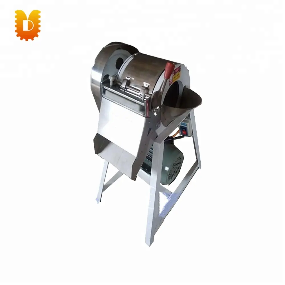 Cortador de legumes de batata 200-300 kg/h, máquina de corte industrial com lâminas