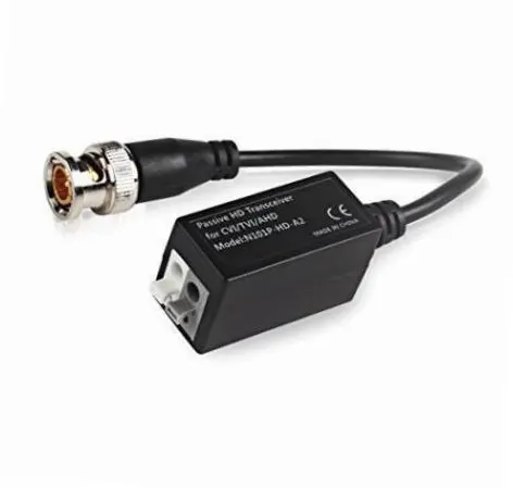 Utp retorcido pasivo video balun transmisor transceptor para equipos de cctv Cámara