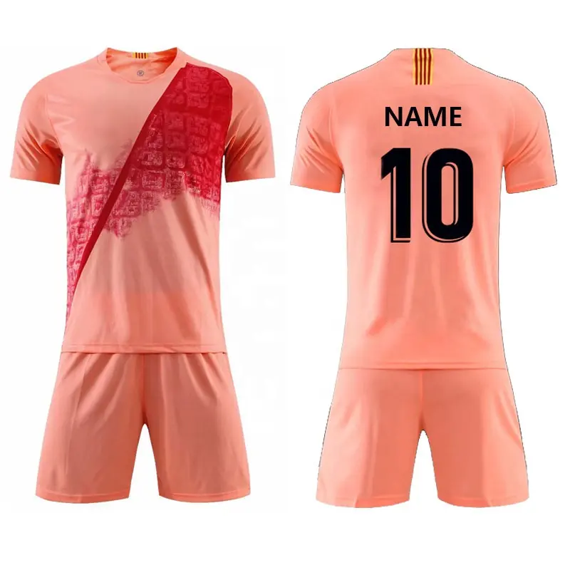 Danas rápido seco poliéster fútbol camisa fabricante personalizado fútbol Jersey con logotipo y números