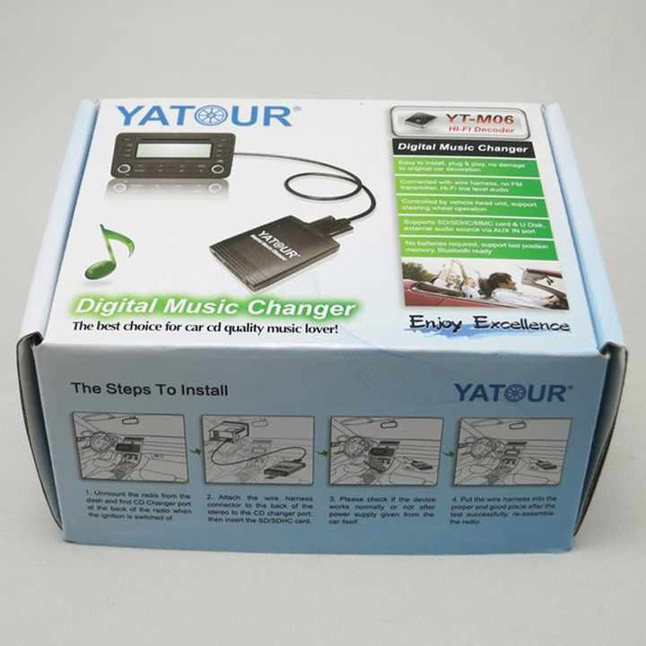 Yatour Sd/usb/ Car Mp3 Adapter