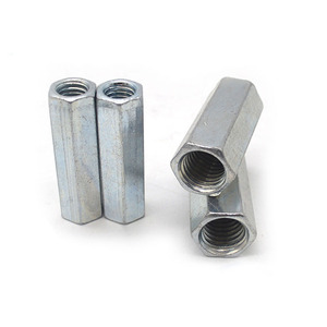 Carbon Steel Zinc Plated <strong>M3</strong> M4 Hex Long Nut with ISO9001 Hex <strong>Coupling</strong> Nuts - Product Image 4