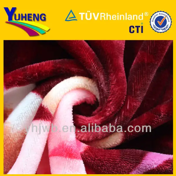 -- um weichem polyester flanellgewebe für blanekt großhandel mit china textile