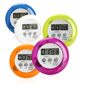 Nuovo Rotondo A CRISTALLI LIQUIDI Magnetic Digital Kitchen Countdown Timer Allarme Timer Da Cucina Pratico Cucina Timer di Allarme Orologio - Product Image 1
