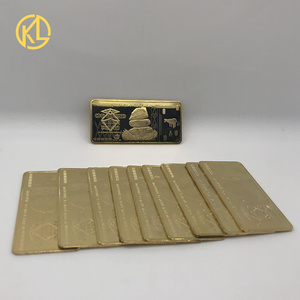 Hot Sale Zimbabwe One Trillion Banknote Metal Coin Zimbabwe bar Gold Challenge Coin Collection - Product Image 2