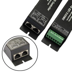 DC12V-24V LED RGB/RGBW цифровой дисплей 3CH 4CH DMX светодиодные полосы света DMX512 декодер для RGB/RGBW полосы света - Product Image 2
