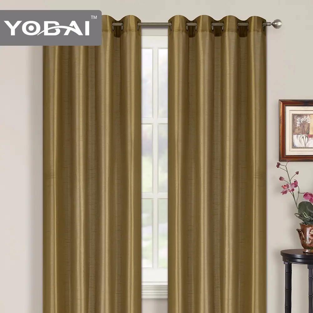 100% Polyester Solid Usa Dressing Rooms Curtain In China