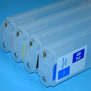 Boma. LTD 280ml Ciss Refill Hộp Mực cho HP Designjet 510 máy in cho hp82 hp510 Máy vẽ với tự động thiết lập lại permanet chip - Product Image 3