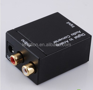 Digital to <strong>Analog</strong> Audio Converter Decoder with Digital Optical Toslink <strong>and</strong> S/PDIF Coaxial <strong>Inputs</strong> <strong>and</strong> <strong>Analog</strong> RCA Audio <strong>Output</strong>