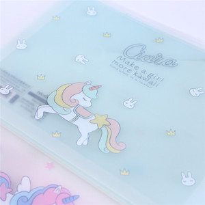 Lista di cancelleria australiana in Excel Design unicorno cartelle di documenti impermeabili 324 - Product Image 4
