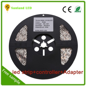 RGB IP65 24Keys Waterproof Led Strip Light Led 2835 5050 - Product Image 3