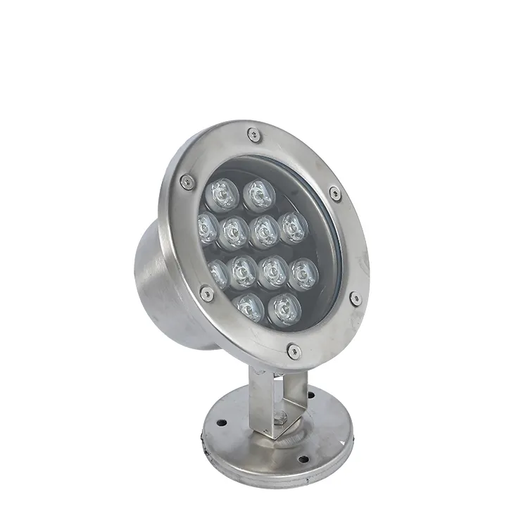 Luz led para fuente de agua, 12v, 18w, resistente al agua ip68, venta al por mayor