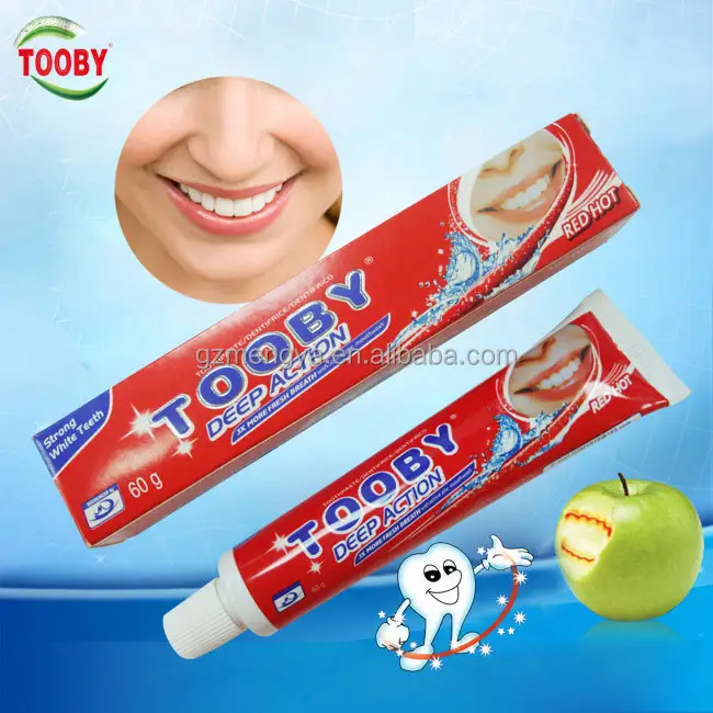 معجون أسنان فرنسي عالي الجودة من العلامة التجارية من TOOBY