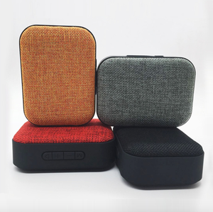 Yüksek kalite miniso rohs subwoofer araba ses kumaş kablosuz hoparlör için promosyon