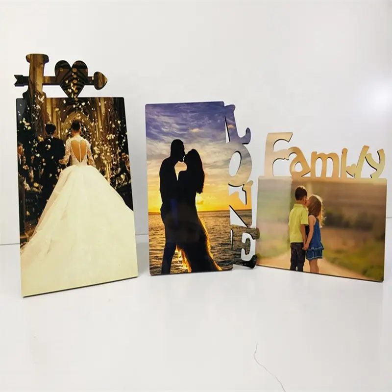 Della Decorazione Della famiglia OEM Design Personalizzato di Stampa di Sublimazione Photo Frame