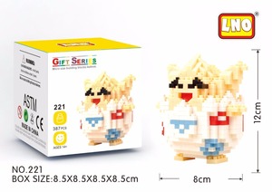 Juguetes de bloques de construcción de plástico para niños, 38 figuras de acción diferentes de Anime, pokepet - Product Image 5