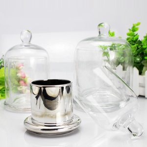 चीन आपूर्तिकर्ता लक्जरी दया के साथ अलक मोमबत्ती धारक ग्लास क्लौष - Product Image 2