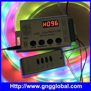 RF 4-<strong>Key</strong> LED Running Light Controller(Aluminum) <strong>Programmable</strong> Led Light Controller - Product Image 2