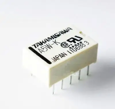 Relais Takamisawa A5W-K DIP-10 relé de 2x. 5V de la señal de Audio