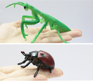 Hayvan dünya 12 çeşit örümcek kurbağa mantis kelebek modeli seti plastik böcekler oyuncaklar - Product Image 5