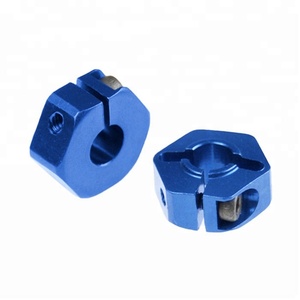 Tự làm chất lượng cao chính xác màu xanh kim loại CNC phay các bộ phận máy tùy chỉnh nhà máy CNC gia công nhôm các bộ phận Titan - Product Image 2