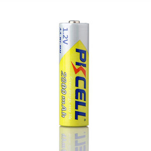 Sıcak satış 1.2v AA boyutu 2800mah ni-mh şarj edilebilir pil için saç düzeltici nimh hücreleri
