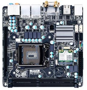 Gigabyte LGA 1155 DDR3 1600 Intel H77 hdmi SATA 6 Gb/<span class=keywords><strong>s</strong></span> USB 3.0 Mini ITX anakart GA-H77N-WIFI
