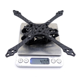 Mini HF150 150mm 150 3 inch Khung Sợi Carbon 4mm cánh tay Hỗ Trợ <span class=keywords><strong>3045</strong></span> Cánh Quạt Mini Flytower Cho FPV RC Racing Quadcopter Bay Không Người Lái - Product Image 6