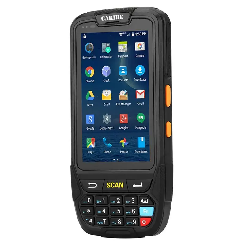 CARIBE PL-40L-teléfono móvil resistente, IP65, pda con android y rfid, escáner de código de barras 2d