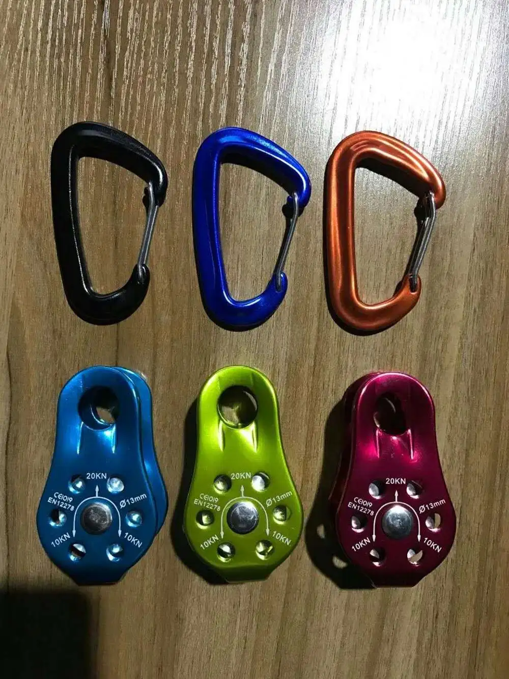 Climbing Rope Carabiners Pulley Clasps