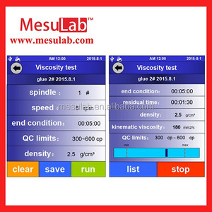 Ротационного Вискозиметра тестировать продукты питания, масло, крахмал, на основе растворителей клей NDJ-9T - Product Image 2