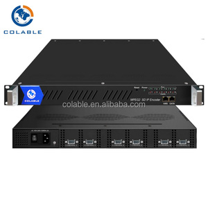 Digital TVで1/12で8 1/ 24 in1 CVBS Mpeg2 CBR/VBR SD EncoderためHotel IPTVシステムCOL5181N - Product Image 1
