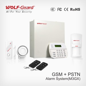 Sistema de alarma antirrobo para el hogar, mejor GSM, PSTN, GPRS, LAN, IP, TCP, con cable