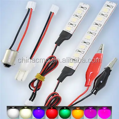 6.3V AC Bonus Strip with Clips and Sockets 44/ 47 555 For Chicago Coin Pinball Game Machine pinball light led strips