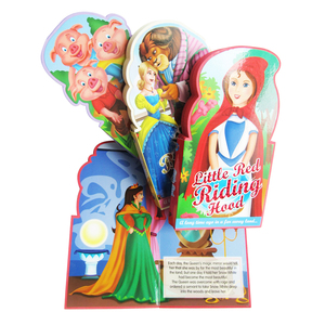<strong>Classic</strong> <strong>Fairy</strong> <strong>Tale</strong> Story Plastic <strong>Book</strong> With Die Cut Shape Cheap Baby Soft <strong>Book</strong> Printing - Product Image 1