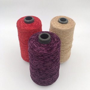 Yeni tip % 100% Polyester şönil iplik 1/5nm fantezi iplik - Product Image 2