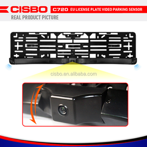 CISBO 3 合 1 欧洲牌照框架停车传感器与高清后视摄像头 - Product Image 3