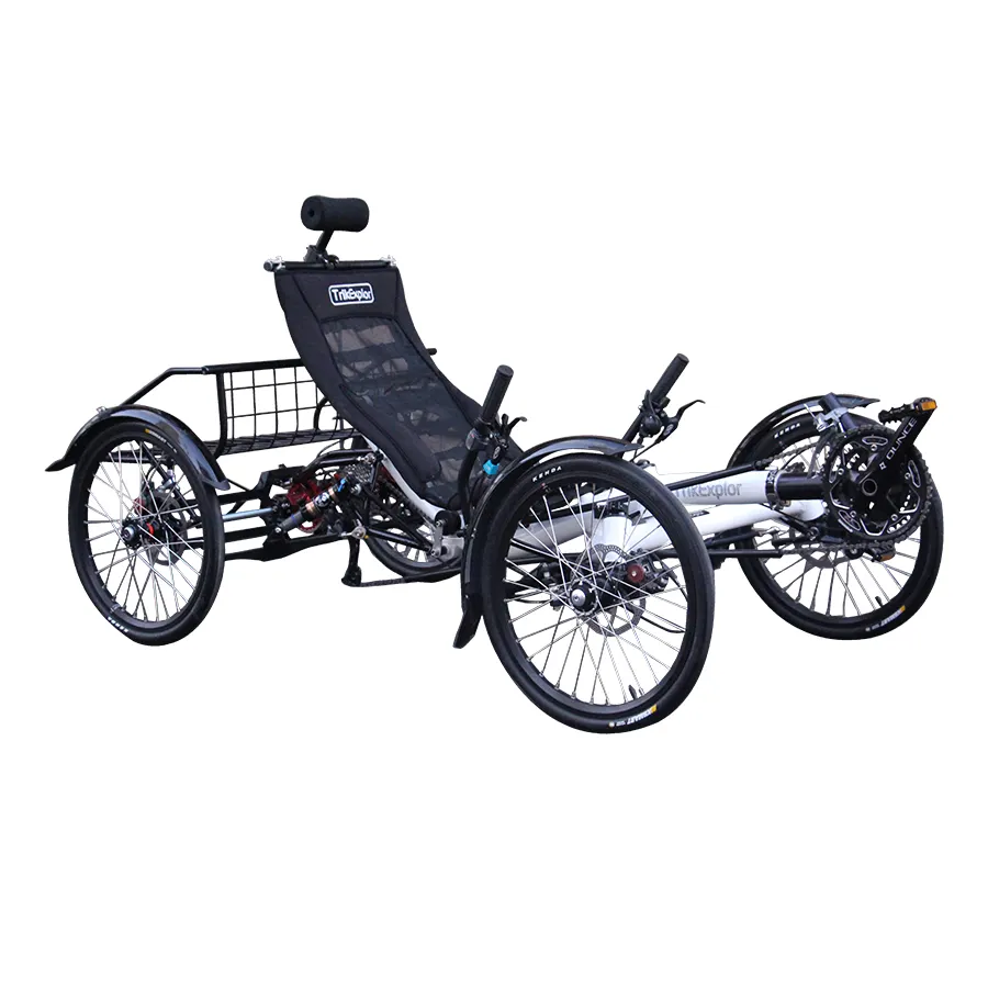 Alte Menschen Pendeln Und Touring Elektrische Liegerad Quad Fahrrad von TrikExplor Herstellung