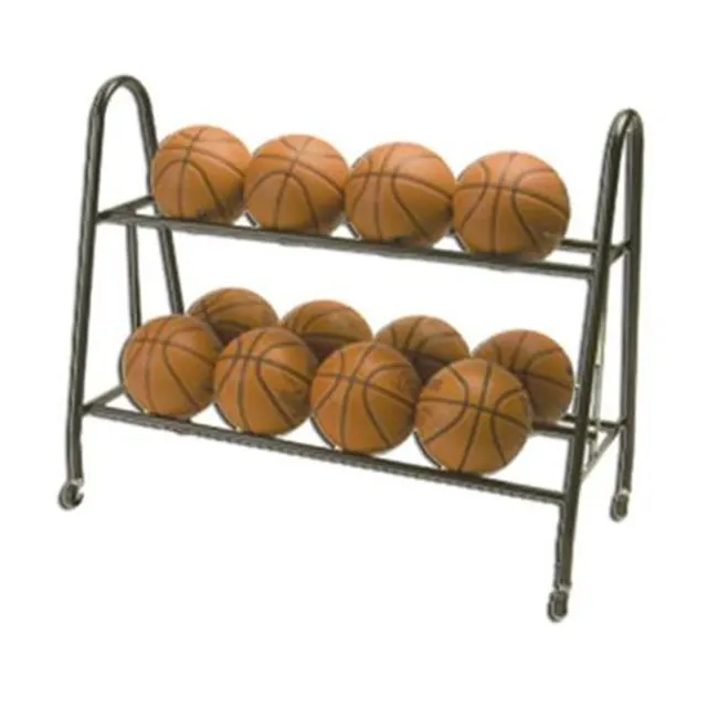 Vente chaude stand de basket-ball de basket-ball support de chariot de stockage
