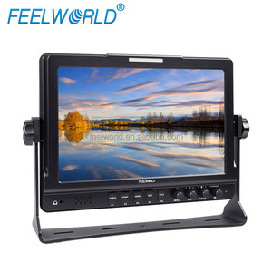 Top venda forma de onda 10.1 polegada IPS 1280*800 <span class=keywords><strong>monitor</strong></span> de transmissão com SDI HDMI componenet e entradas compostas