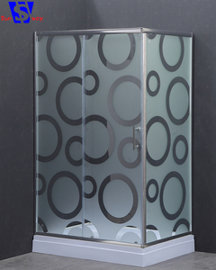 Tempered Kính trượt Dubai miễn phí đứng tắm bao vây, 2 mặt tắm bao vây - Product Image 2
