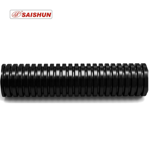 AD25 UV Resistant Black Waterproof Flexible Electrical Plastic <strong>Corrugated</strong> Nylon Conduit <strong>Tube</strong>