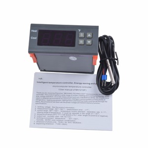 Mini DC 12 V/10A controlador de temperatura termostato electrónico MH1210F pantalla Digital LED-58F-194F de calibración de temperatura - Product Image 2