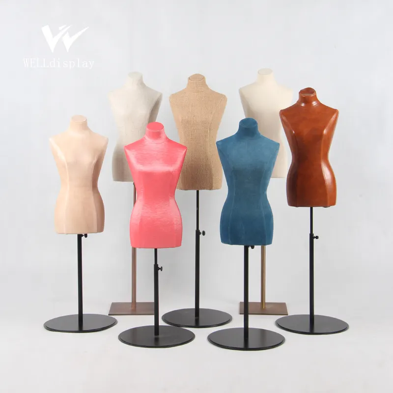 cheap fashion necklace mini bust form mannequins for jewellery display
