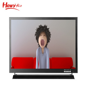 19&quot; 21&quot; 22&quot; 23&quot; 24&quot; <strong>LCD</strong> <strong>Monitor</strong> DC12V CCTV Display Metal Frame <strong>BNC</strong> <strong>Input</strong> CCTV <strong>Monitor</strong>