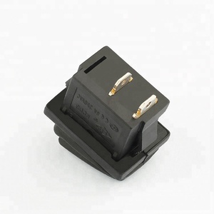 KCD3 15A <span class=keywords><strong>125V</strong></span> spst 2 pin siyah su geçirmez UV dayanıklı rocker anahtarı UL