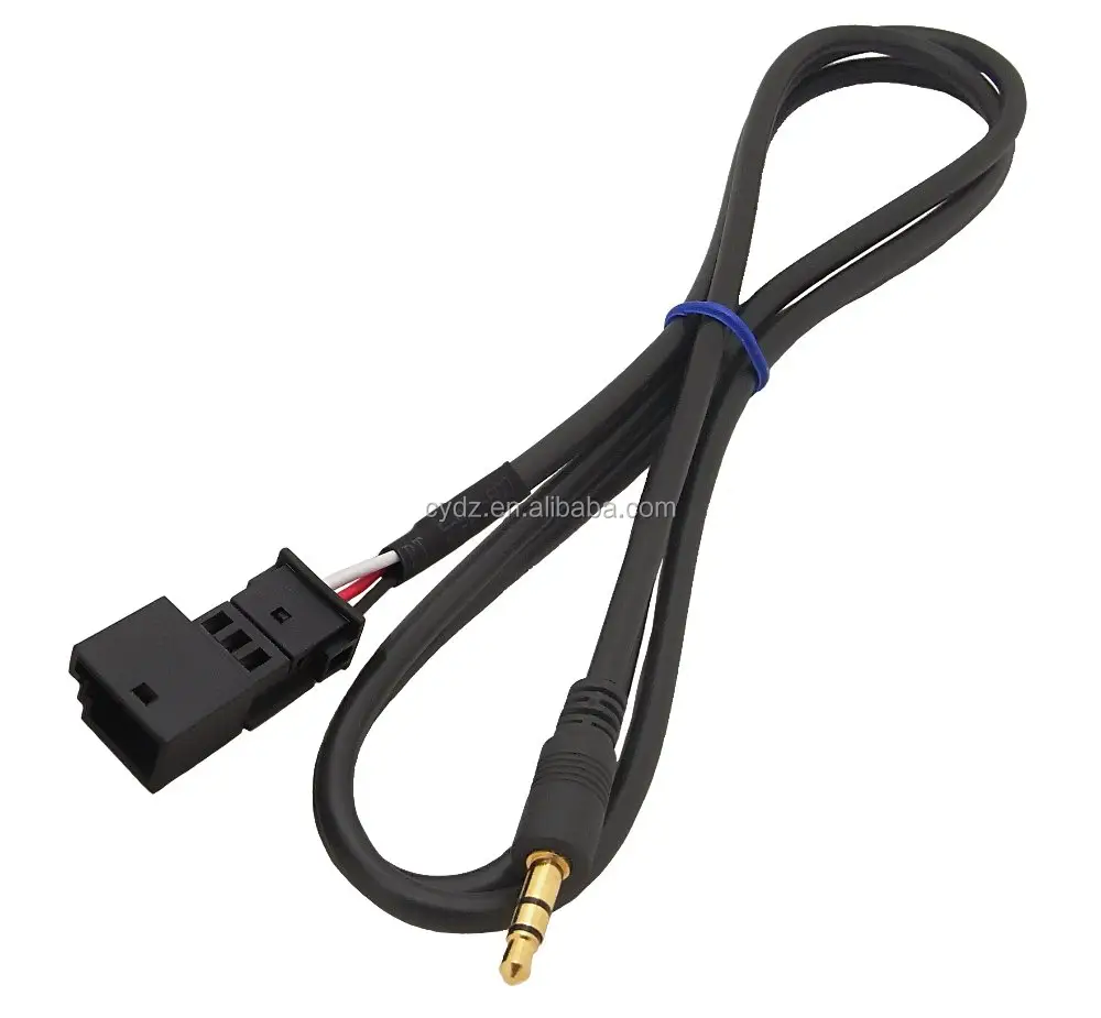 aux audio kabel adapter voor bmw e46 e39 bm54 e38 e53 x5 met ipod iphone lijn 3 pin